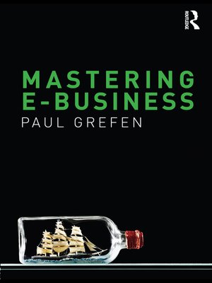 cover image of Mastering e-Business